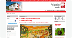 Desktop Screenshot of caritas-eifel.de